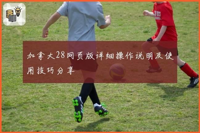 加拿大28网页版详细操作说明及使用技巧分享